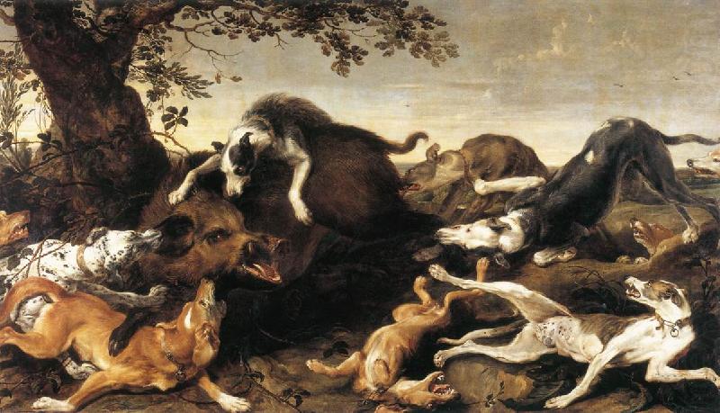 Wild Boar Hunt  t, SNYDERS, Frans